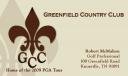 Country Club Free Business Card Template